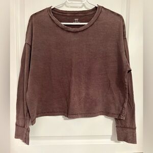 6/$32🛍️ Aerie | Long Sleeve Lightweight T Shirt, M
